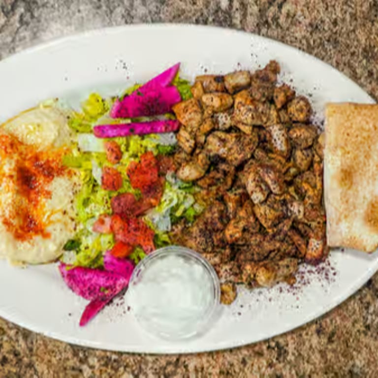 Delicious Chicken Shawarma Awaits