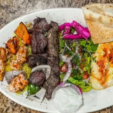 #15 Tour of Beirut Combo Plate.