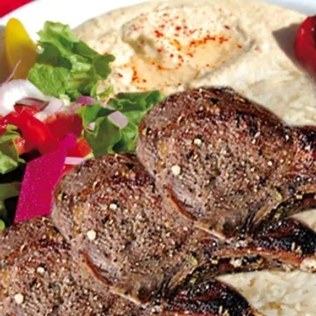 #30 Lamb Chop Plate.
